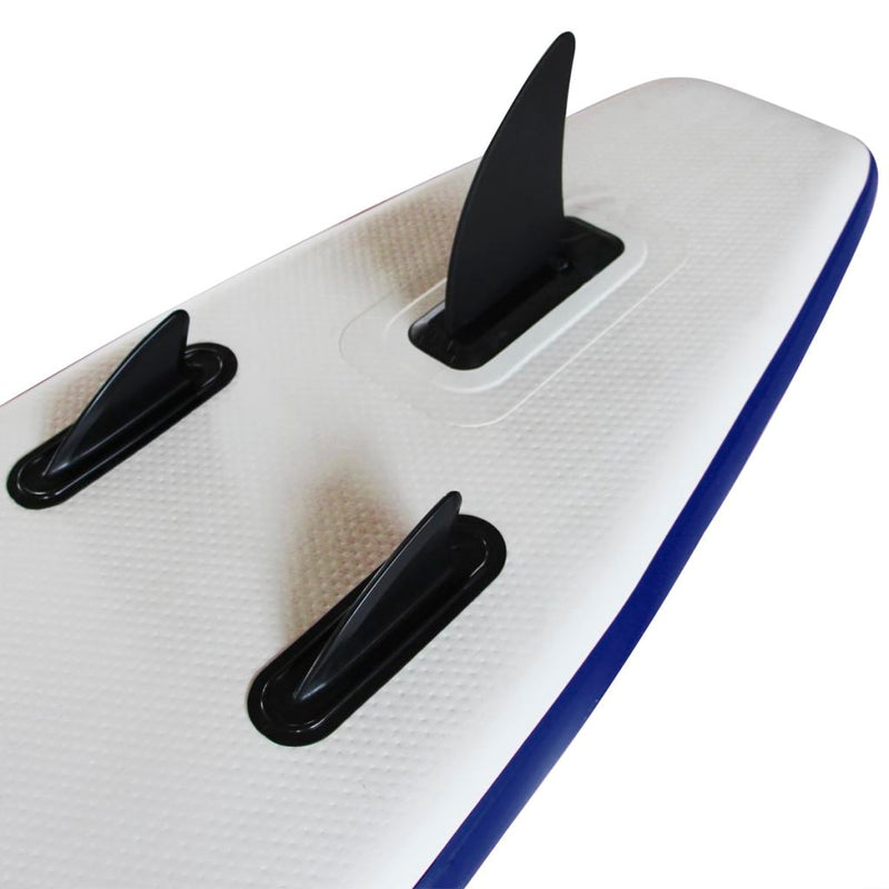 Inflatable Stand Up Paddle Board Set - Blue And White