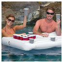 Big Pvc Inflatable Beer Pong Raft Floating Pool Party Game Table Toy