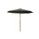3M Umbrella Outdoor Pole Sun Beach Garden Deck Charcoal