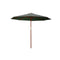 3M Umbrella Outdoor Pole Sun Beach Garden Deck Charcoal