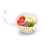 Instant Salad Maker Quick Healthy Vegetable Slicer White