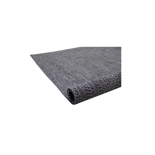 Interlace Grey White Silver Rug 190Cm X 280Cm