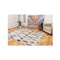 Intimate Blue Beige Soft Rug