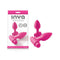 Inya Vibes O Spades Vibrating Butt Plugs Pink Set Of 2