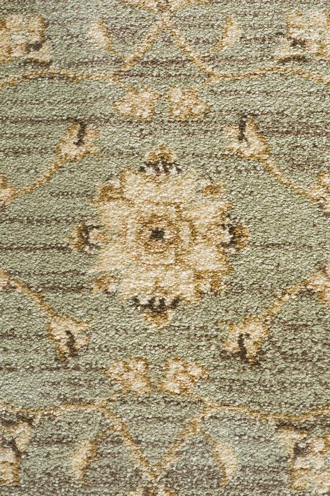 Jewel Chobi Acik Yesil Rug