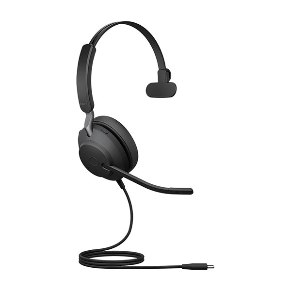 Jabra Evolve2 40 Wired Over The Head Mono Wired Headset