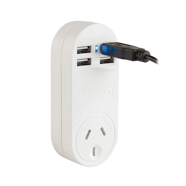 Jackson Power Outlet With 4 Usb Ports