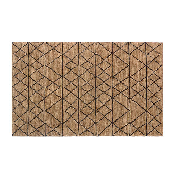Java Natural And Black Classic Rug 160 X 230 Cm