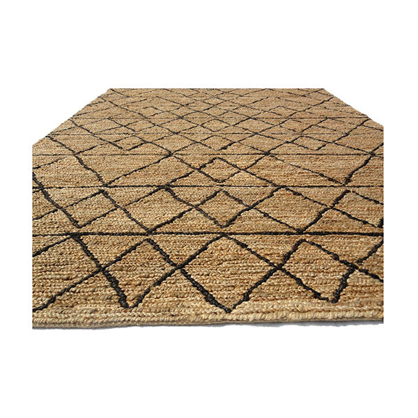 Java Natural And Black Classic Rug 160 X 230 Cm