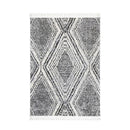 Jester Black And White Geometric Rug