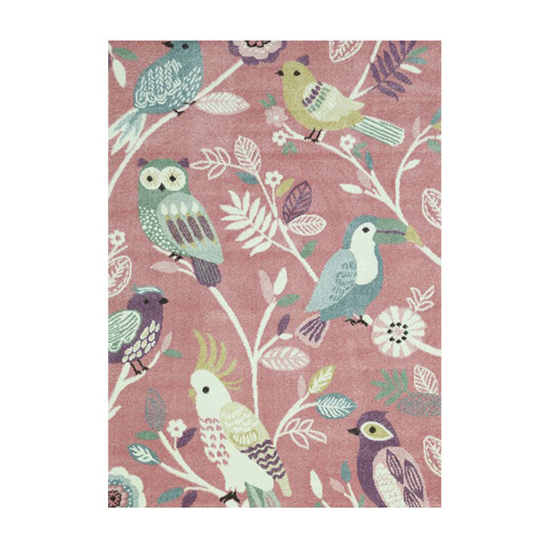Jolly Toes Light Wings Pink 160 X 230Cm Kids Rug