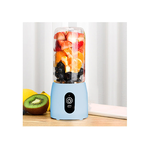 Portable Mini Juice Extractor Fruit Mixer Juicer Blue