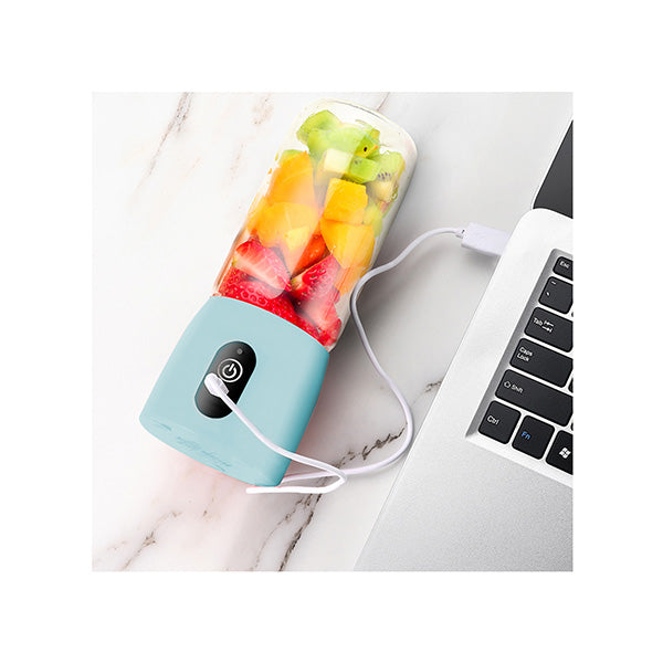 Portable Mini Juice Extractor Fruit Mixer Juicer Blue