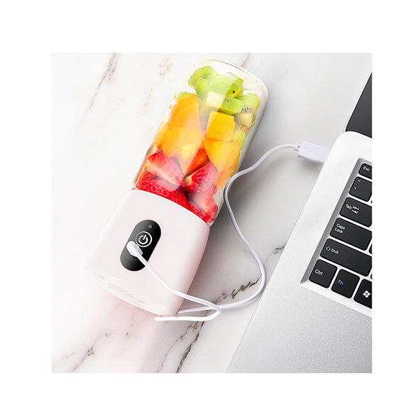 Portable Mini Juice Extractor Fruit Mixer Juicer White