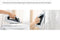 Kogan 2400W DuoGlide Cordless and Corded Steam Iron
