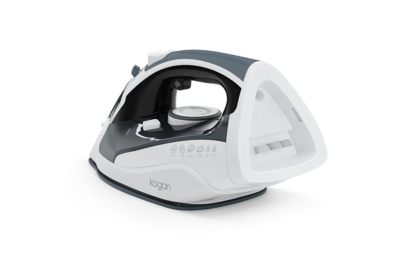 Kogan 2400W DuoGlide Cordless and Corded Steam Iron