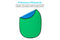 Kogan Reversible Collapsible Pop Up Background Screen (Green & Blue)