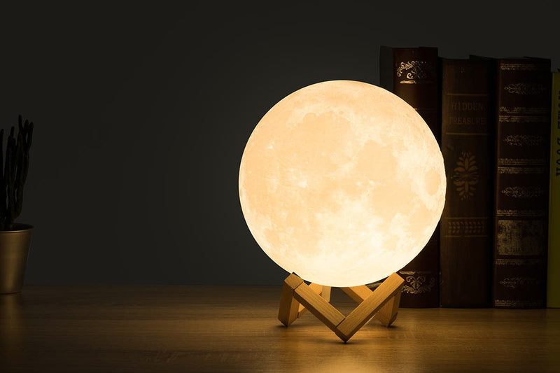 Kogan SmarterHome™ RGB + Cool & Warm White Smart Moon Lamp