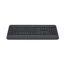 Logitech Signature Comfort Wireless Keyboard With Wrist Rest Graphite