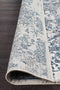 Kendra Yasmin Distressed Transitional Rug White Blue Grey