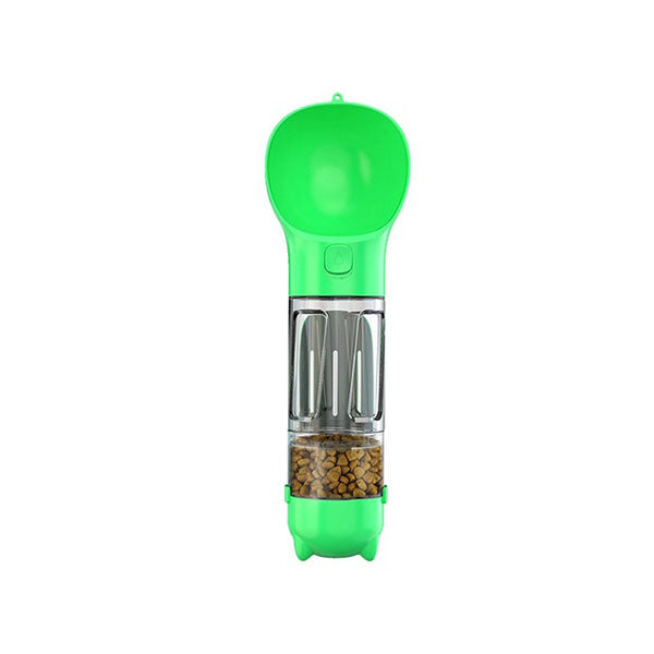 4 In 1 Pet Scooper And Feeder Green