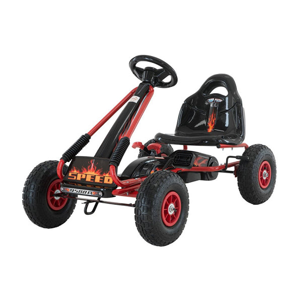 G95 Kids Ride On Pedal Powered Go Kart Red