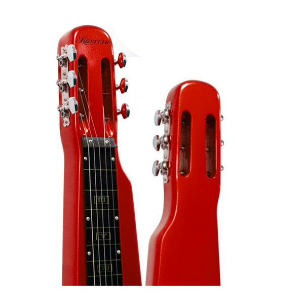 6 String Steel Lap Guitar Metallic Red