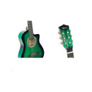 Karrera Childrens Acoustic Guitar Kids Green