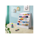 Keezi 5 Tiers Kids Bookshelf Magazine Organiser Bookcase Display