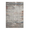 Kenny Grey Hallway Runner Polypropylene Rug