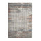 Kenny Grey Hallway Runner Polypropylene Rug