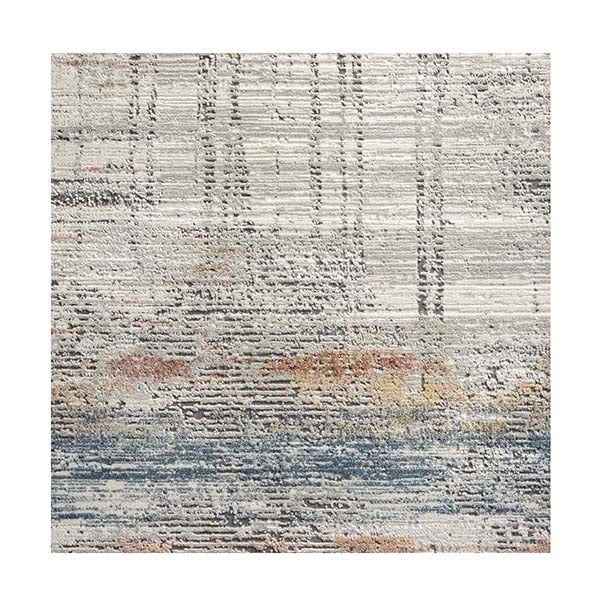 Kenny Grey Hallway Runner Polypropylene Rug