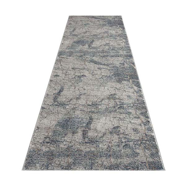 Kenny Grey Hallway Runner Rug