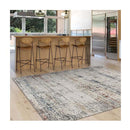 Kenny Light Grey Hallway Runner Polypropylene Rug