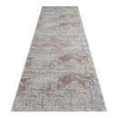 Kenny Light Grey Hallway Runner Rug