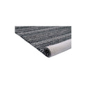 Kenya Black Beige Wool Rug