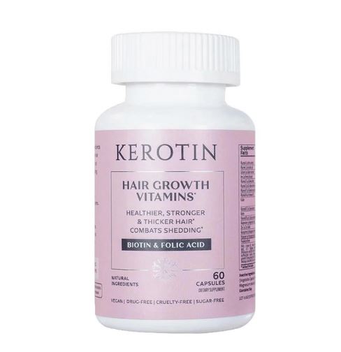 Kerotin Hair Growth Vitamin Supplements Biotin Keratin Capsules