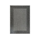 Khaki Grey Black Rug