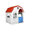 Kids Foldable Playhouse With Working Door And Windows