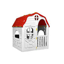 Kids Foldable Playhouse With Working Door And Windows