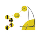 Kids Hammock Chair Nest Spider Web Swing