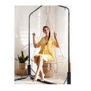 Kids Outdoor Nest Spider Web Swing Hammock Chair
