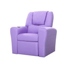 Recliner Chair Pu Leather Sofa Lounge Couch Children Armchair