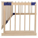 Kids Playpen Wooden Baby Safety Gate Fence Child Play Toy Security