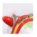 Kids Ride On Suitcase Travel Luggage Carry Bag Trolley Zoo