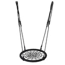 Kids Rope Swing Round Outdoor Birds Nest Spider Web Swing Seat 65Cm