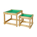 Kids Sandpit Sand Water Wooden Table With Cover Outdoor Sand Pit Toys