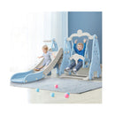 Kids Slide 170Cm Extra Long Swing Basketball Hoop Toddlers Playset