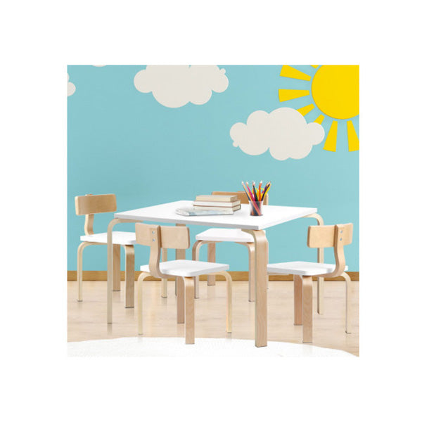 Kids Table And Chair Set Study Desk Dining Wooden