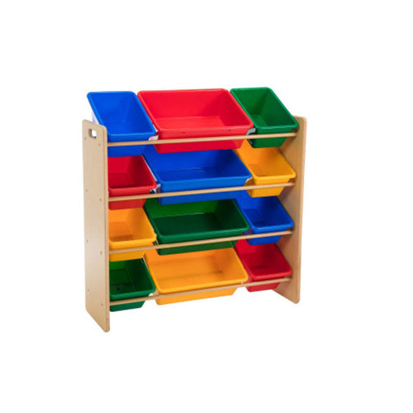 Kids Toy Organizer Shelf Storage Rack 12 Bins